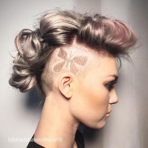 Punk Mohawk Updo Hairstyles (Photo 4 of 20)