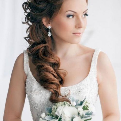 Pulled Back Wedding Hairstyles (Photo 7 of 15)