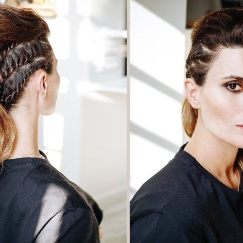 Faux Hawk Braided Hairstyles (Photo 13 of 20)