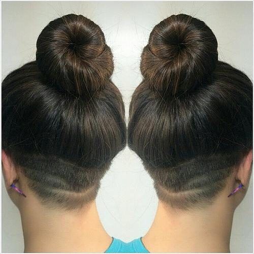 Long Hairstyles Shaved Underneath (Photo 14 of 15)