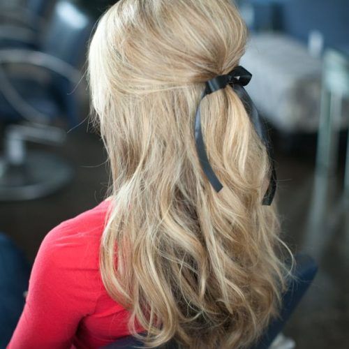 Classic Updo With A Bow (Photo 8 of 15)