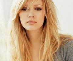 20 Best Asymmetrical Parting Feathered Fringe Hairstyles