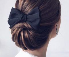 15 Collection of Classic Updo with a Bow