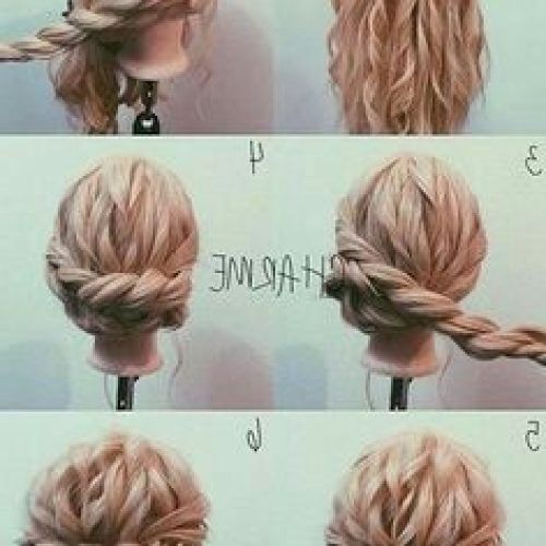 Side Updo For Long Thick Hair (Photo 15 of 15)
