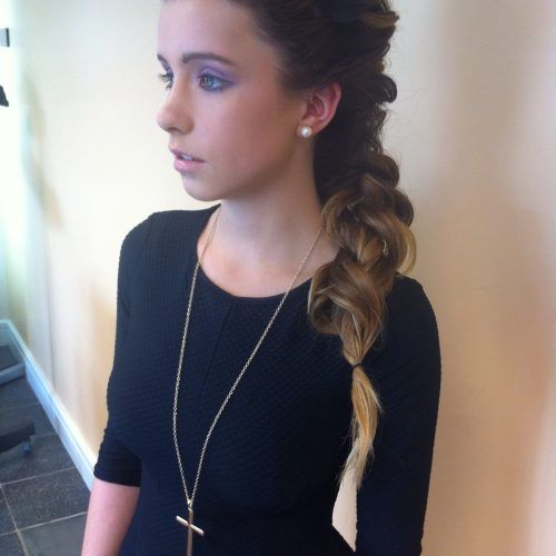 Grecian-Inspired Ponytail Braid Hairstyles (Photo 12 of 20)