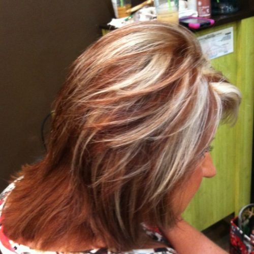 Red Highlights For Type 3C Hairstyles (Photo 16 of 20)