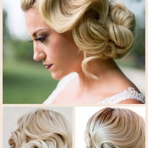 Finger Waves Long Hair Updo Hairstyles (Photo 5 of 15)
