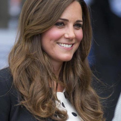 Long Hairstyles Kate Middleton (Photo 1 of 15)