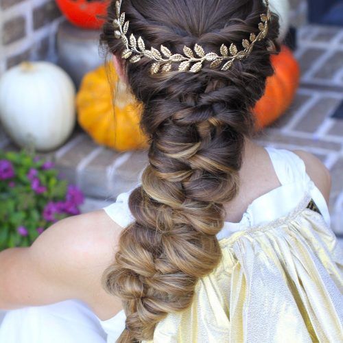 Grecian-Inspired Ponytail Braided Hairstyles (Photo 3 of 20)