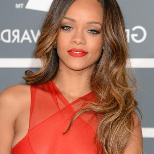 Long Hairstyles Rihanna (Photo 15 of 15)