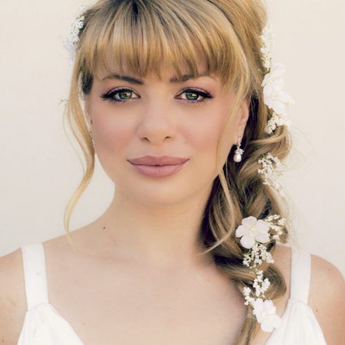 Updos For Long Hair With Bangs (Photo 11 of 15)