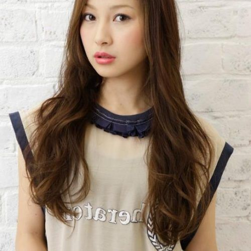Japanese Long Hairstyles (Photo 7 of 15)