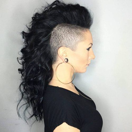 Curly Beach Mohawk Hairstyles (Photo 11 of 20)