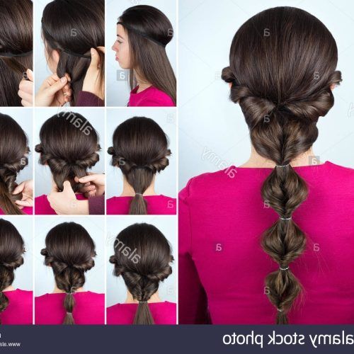 Tangled And Twisted Ponytail Hairstyles (Photo 16 of 20)