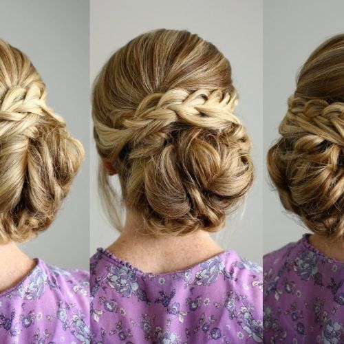 Braided Hair Updo Hairstyles (Photo 7 of 15)