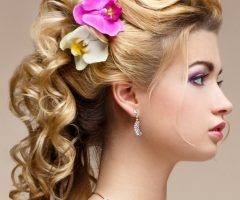 15 Best Ideas Loose Curly Updo Hairstyles
