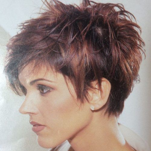 Long Pixie Haircuts With Sharp Layers And Highlights (Photo 10 of 20)