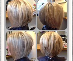 20 Ideas of Brown and Blonde Graduated Bob Hairstyles