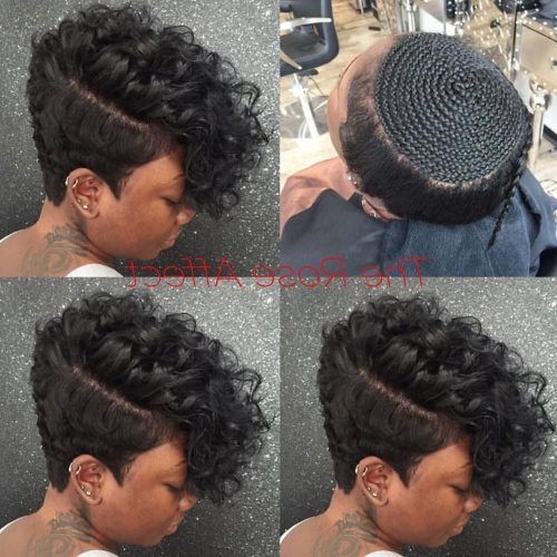 Quick Weave Updo Hairstyles (Photo 2 of 15)