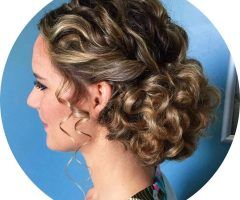 15 Ideas of Natural Curly Hair Updos