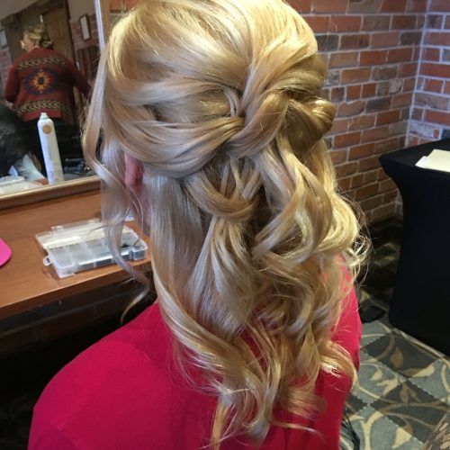 Half Updos For Mother Of The Bride (Photo 9 of 15)