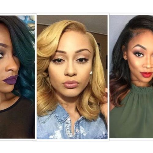 Black Women With Medium Hairstyles (Photo 17 of 20)