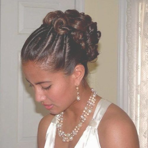 Updo Hairstyles For Weddings Black Hair (Photo 9 of 15)