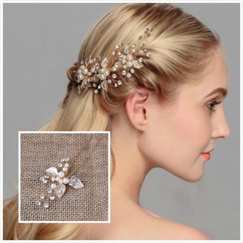 Wedding Hairstyles With Hair Jewelry (Photo 11 of 15)