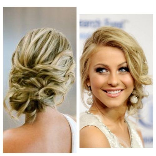 Side Bun Updo Hairstyles (Photo 10 of 15)