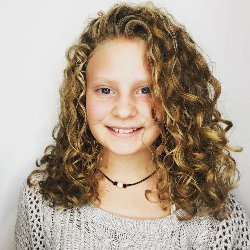 White Blonde Curls Hairstyles (Photo 13 of 20)