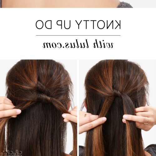 Easy Updo Hairstyles For Thick Hair (Photo 8 of 15)
