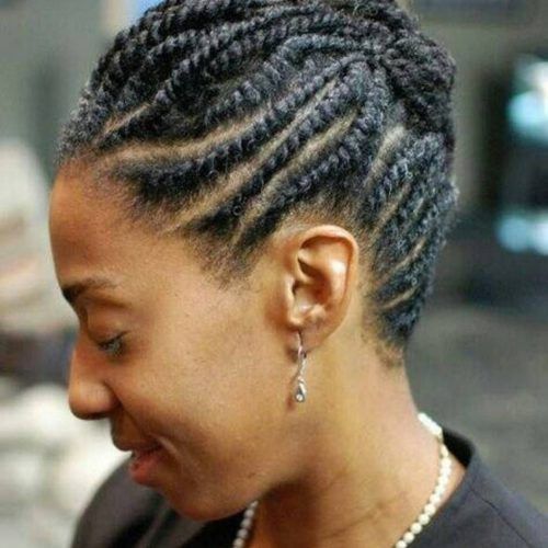 Reverse Flat Twists Hairstyles (Photo 13 of 15)