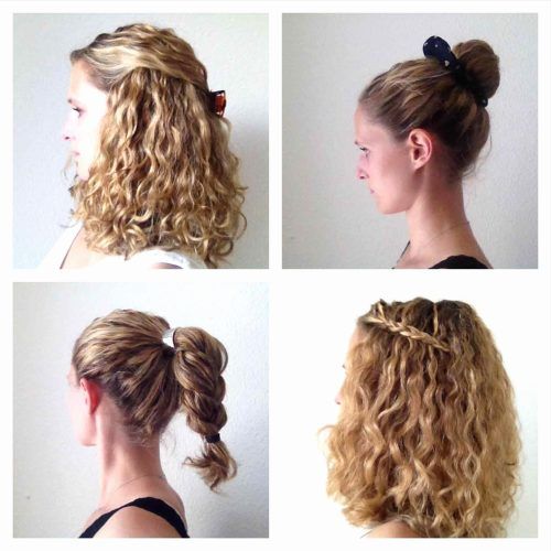 Quick Updo Hairstyles For Curly Hair (Photo 7 of 15)