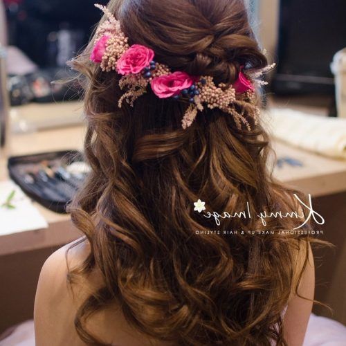Wedding Hairstyles For Open Hair (Photo 4 of 15)