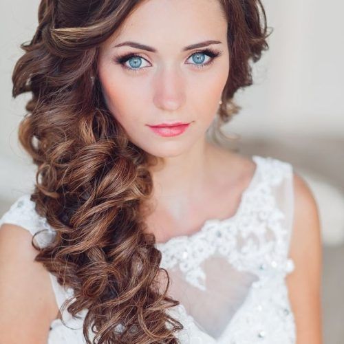 Wedding Hairstyles For Long Wavy Hair (Photo 3 of 15)