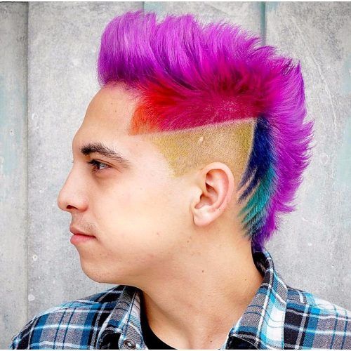 Pink And Purple Mohawk Hairstyles (Photo 13 of 20)
