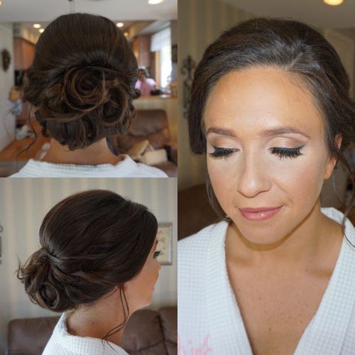 Classy Low Bun Hairstyles For Big Foreheads (Photo 4 of 20)