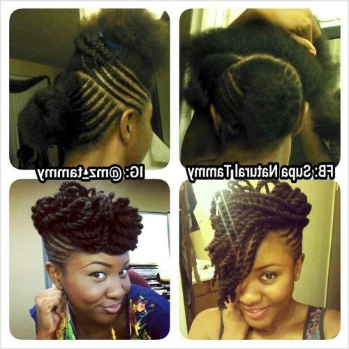 Marley Twist Updo Hairstyles (Photo 11 of 15)