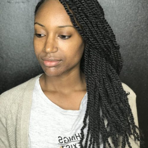 Marley Twists High Ponytail Hairstyles (Photo 8 of 20)