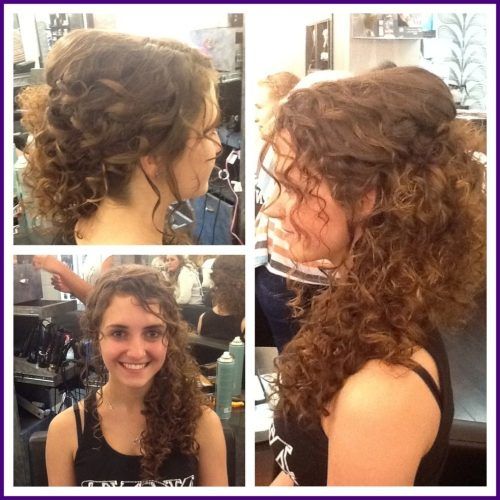 Easy Wedding Hairstyles For Long Curly Hair (Photo 14 of 15)