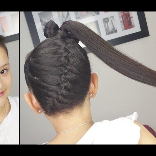 Bow Braid Ponytail Hairstyles (Photo 12 of 20)