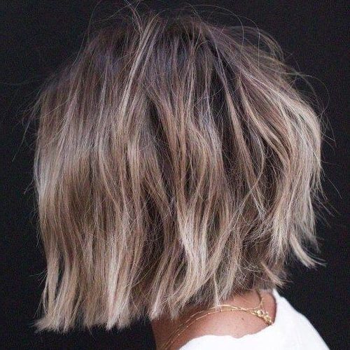 Shaggy Bob Hairstyles With Soft Blunt Bangs (Photo 3 of 20)