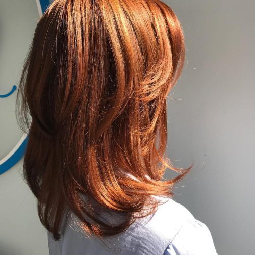 Medium Hairstyles For Red Hair (Photo 7 of 20)