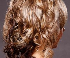 2024 Popular Curly Pixie Hairstyles with Light Blonde Highlights