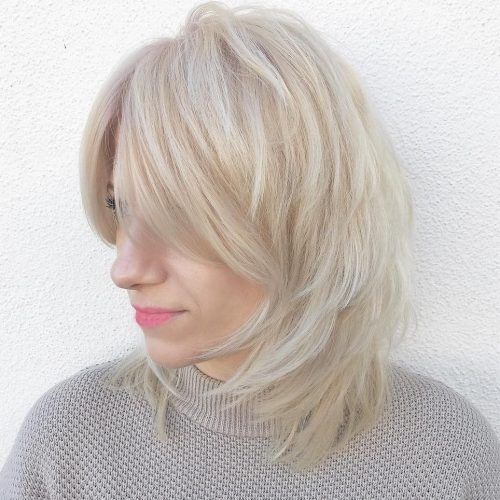 Feathered Ash Blonde Hairstyles (Photo 17 of 20)