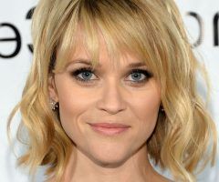 20 Photos Volumized Curly Bob Hairstyles with Side-swept Bangs