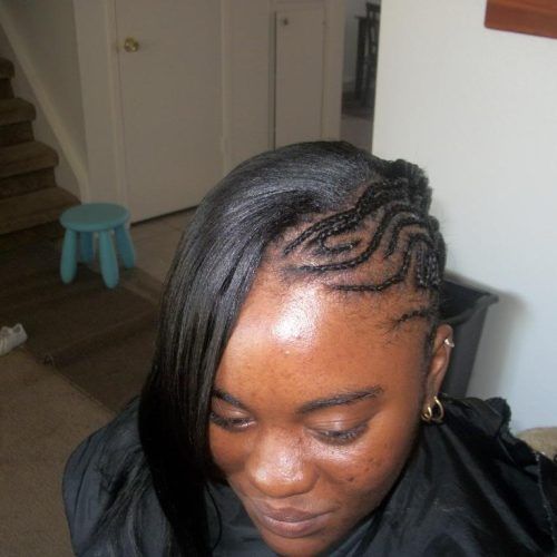 Cornrows And Sew Hairstyles (Photo 4 of 15)