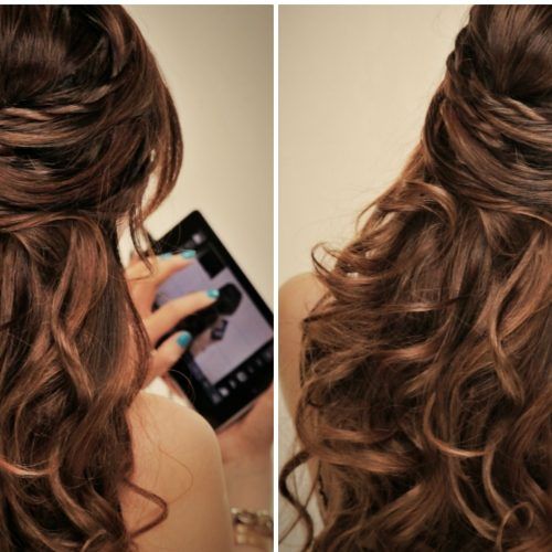 Cute Easy Wedding Hairstyles For Long Hair (Photo 9 of 15)