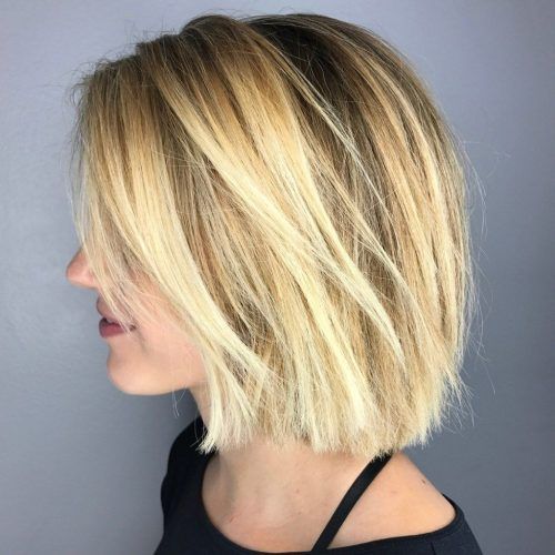 Side-Parted Layered Bob Haircuts (Photo 6 of 20)