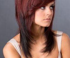 2024 Popular Red Medium Hairstyles